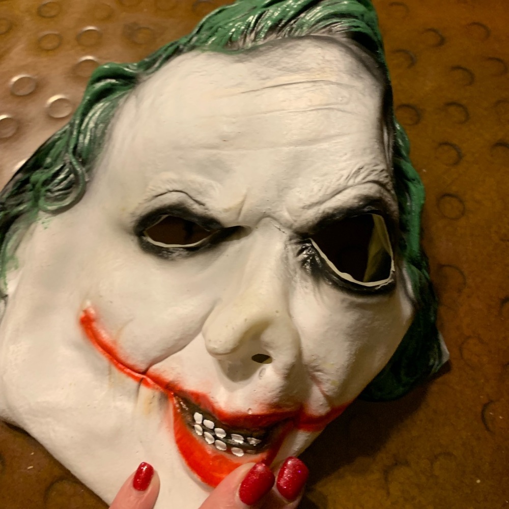 Rubie's Joker Mask Dark Knight Heath Ledger Adult